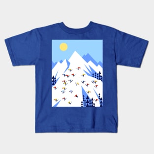 THE MOUNTAINS. PERFECT DAY! Kids T-Shirt